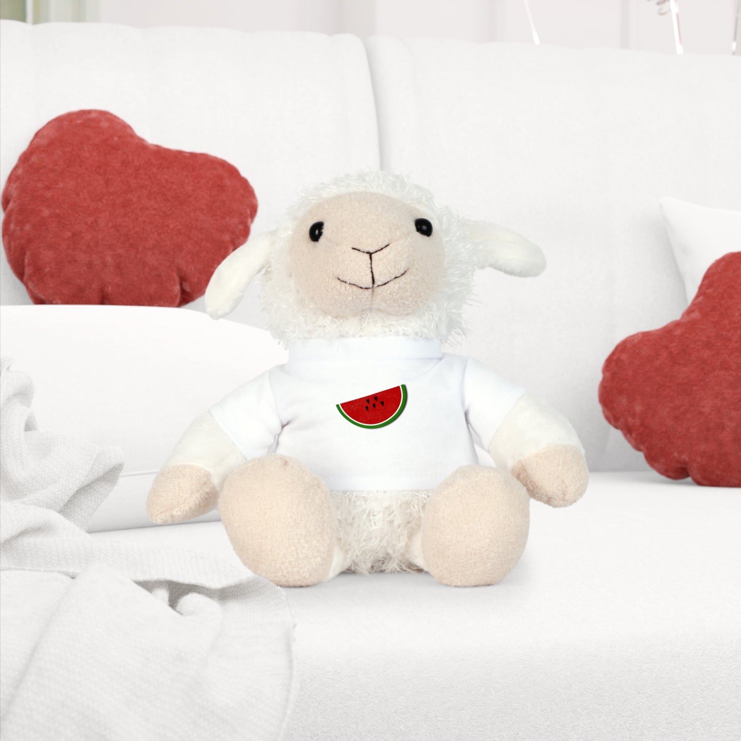 Watermelon Love, Plush Toy with T-Shirt