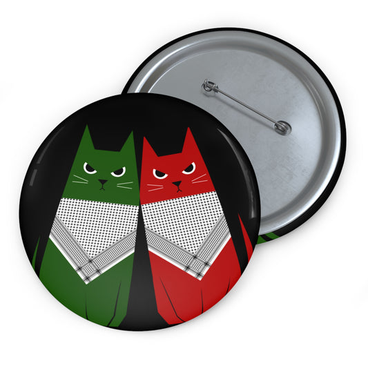 Freedom Meow!, Custom Pin Buttons