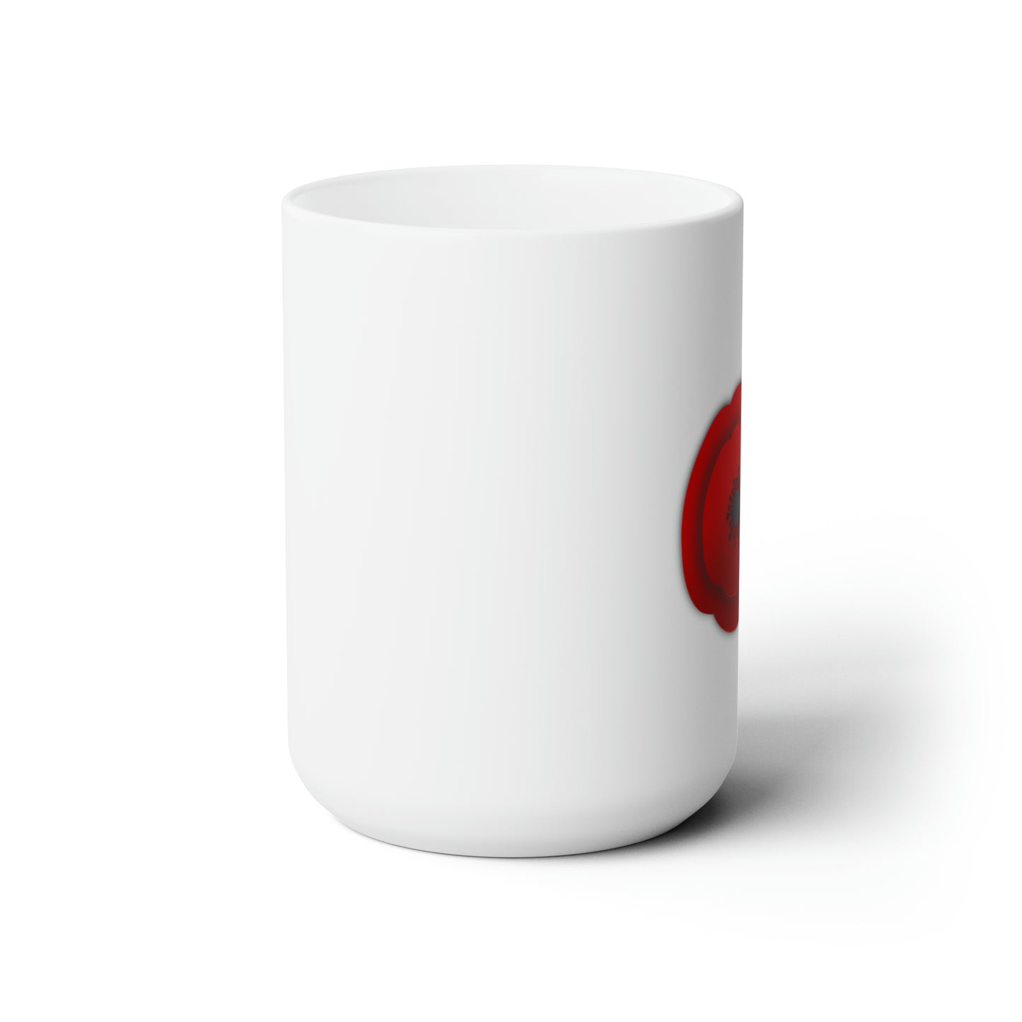 A Pretty Poppy, Ceramic Mug 15oz