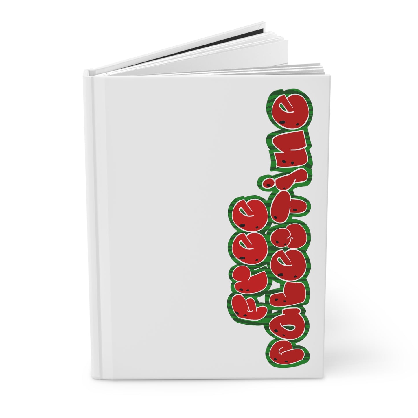 Free Watermelon Graffiti, Hardcover Journal, Matte