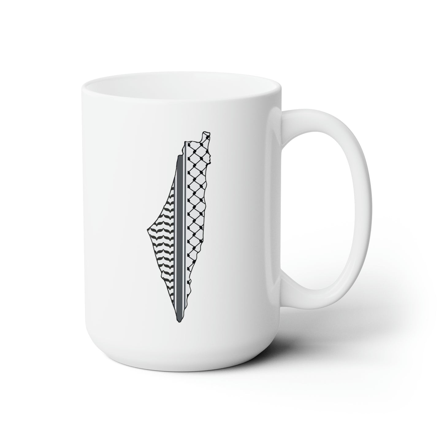 Keffiyeh, Ceramic Mug 15oz