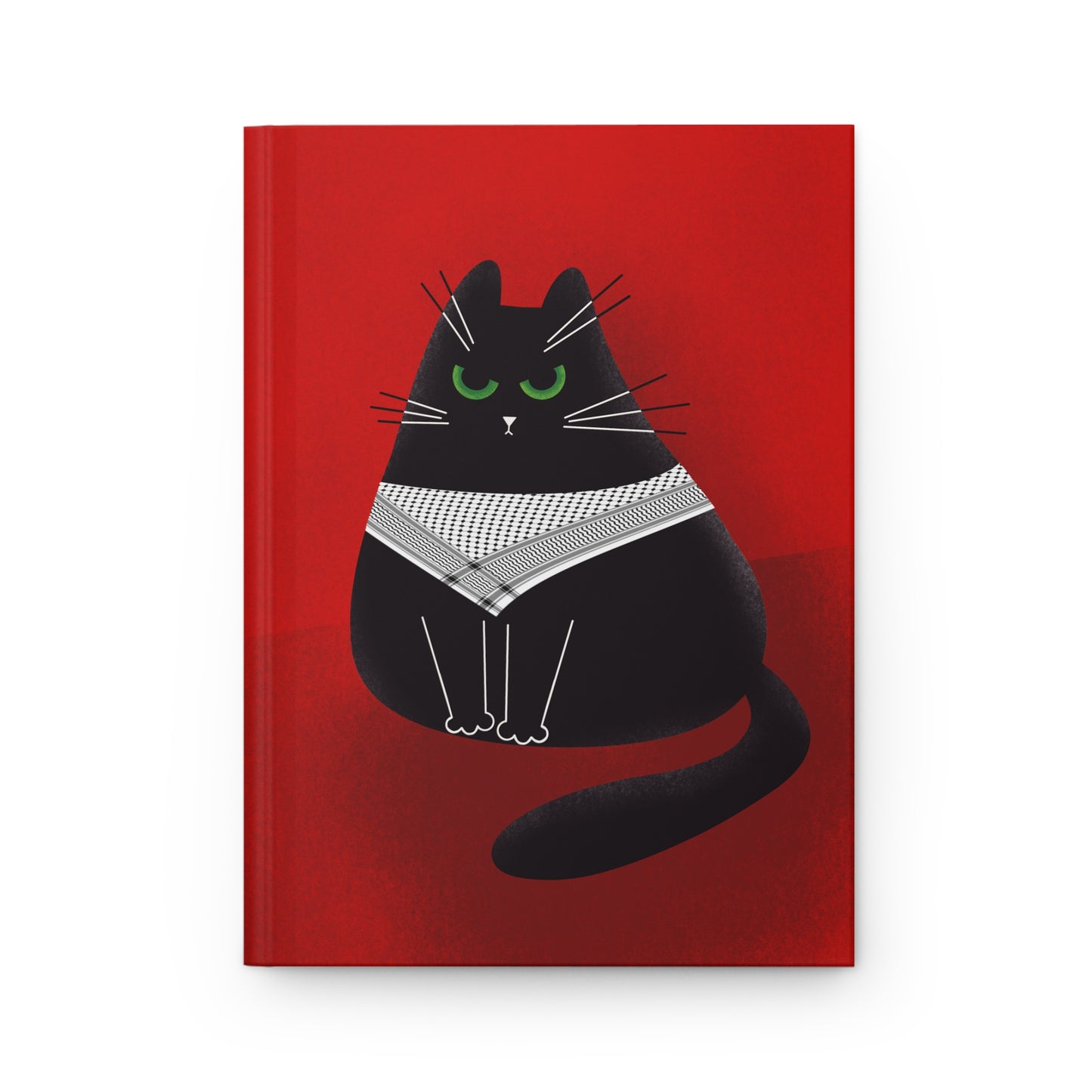 Fur-reedom Cat, Hardcover Journal, Matte