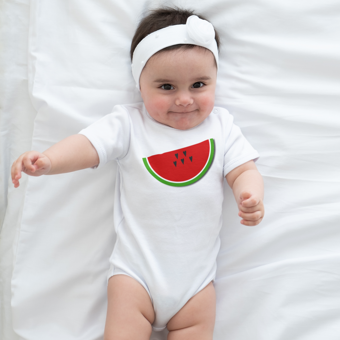 Watermelon Love, Unisex, Infant Jersey Bodysuit