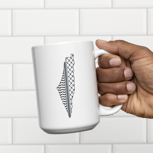 Keffiyeh, Ceramic Mug 15oz